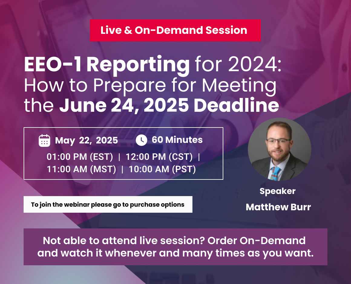 EEO-1 Reporting for 2024: How to Prepare for Meeting the June 24, 2025 Deadline