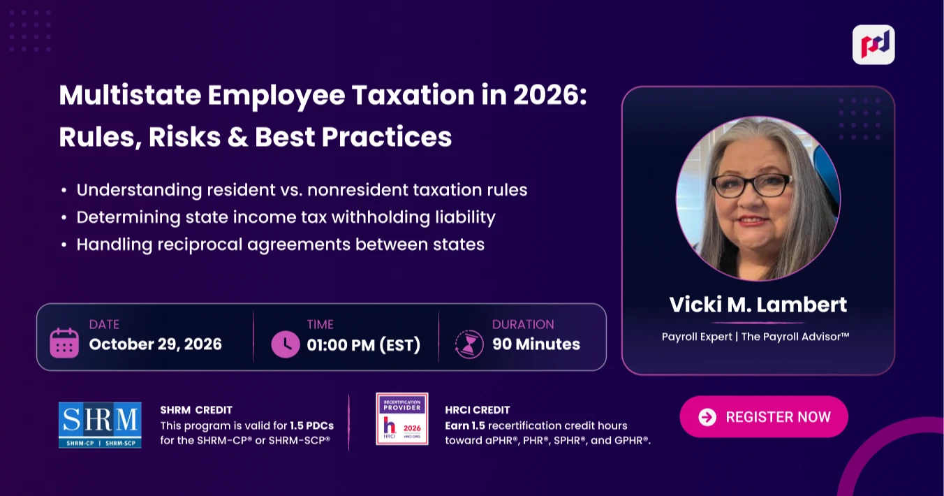 Multistate Employee Taxation in 2026: Rules, Risks & Best Practices
