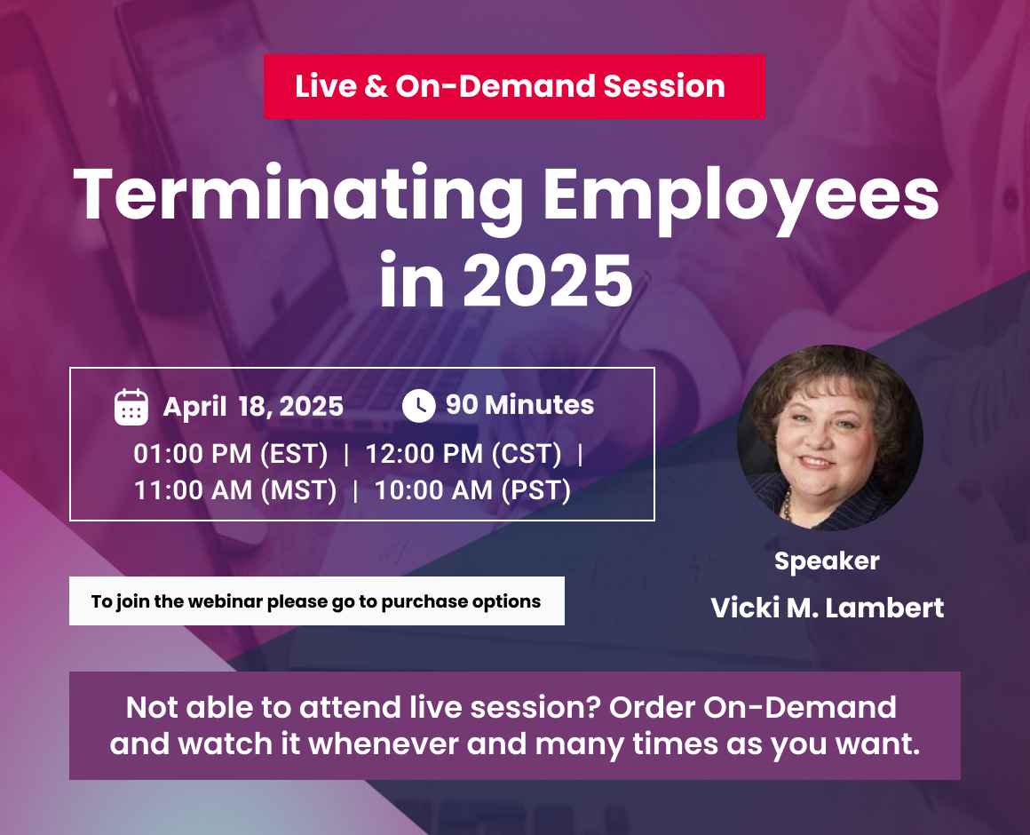 Terminating Employees in 2025