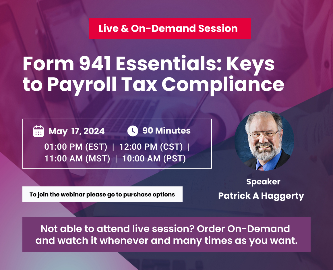 Form 941 Essentials: Keys to Payroll Tax Compliance